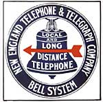 New England Bell Telephone Sign